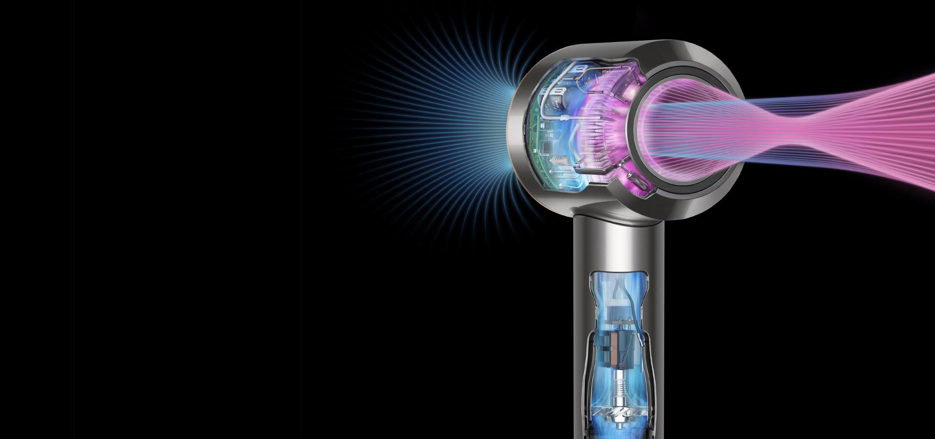 Dyson’s iconic hair dryer